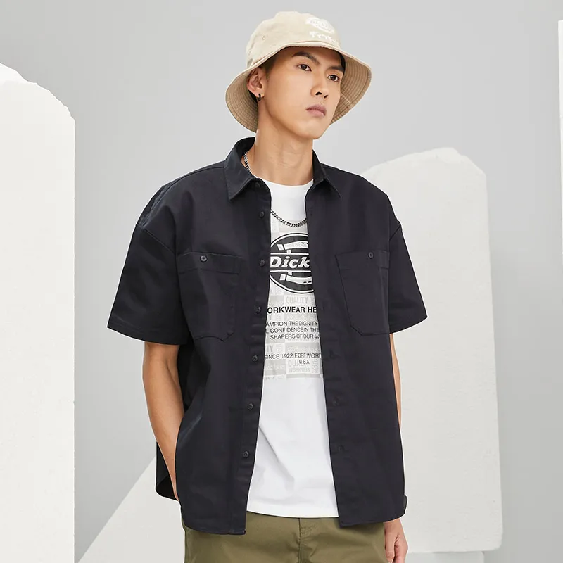Dickies Shirts Men Black-3