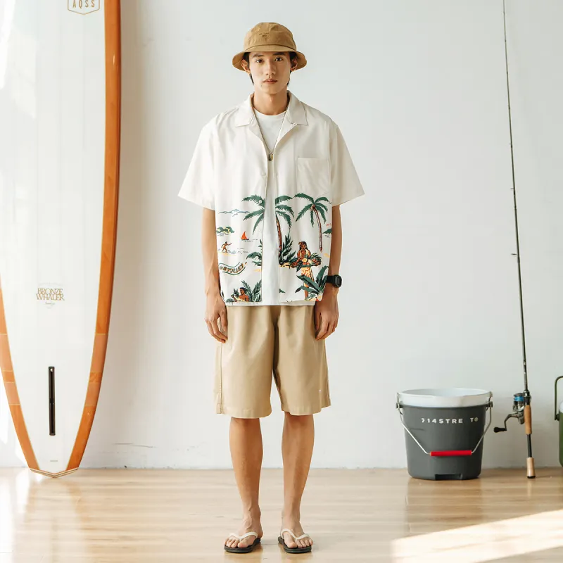 714STREET Shirts Unisex Ecru-2