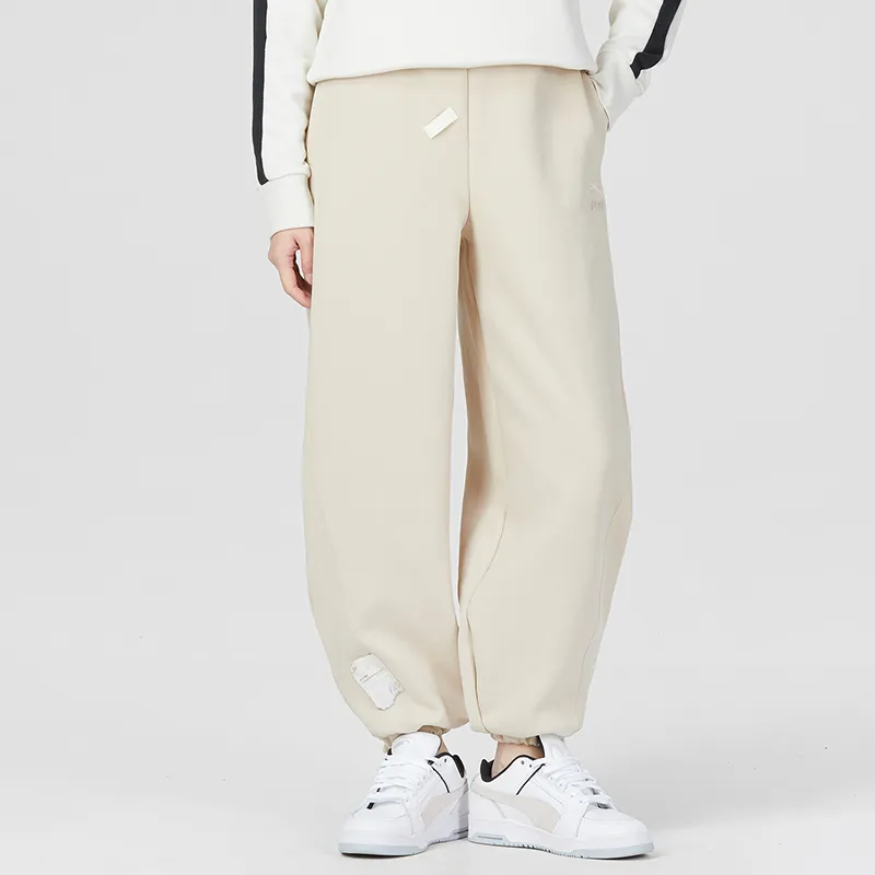 PUMA Sports Pants Women's Khaki-3