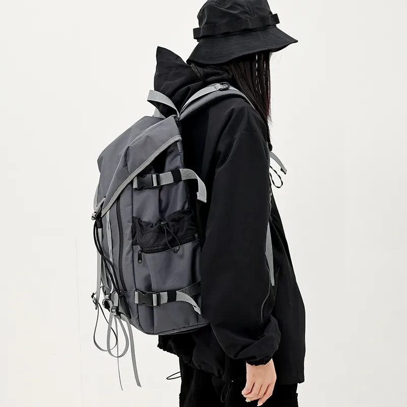 MYEDITION 24LS32LL Laptop Bag Backpack Outdoor Bag Polyester With Nylon Multicolor Unisex-38