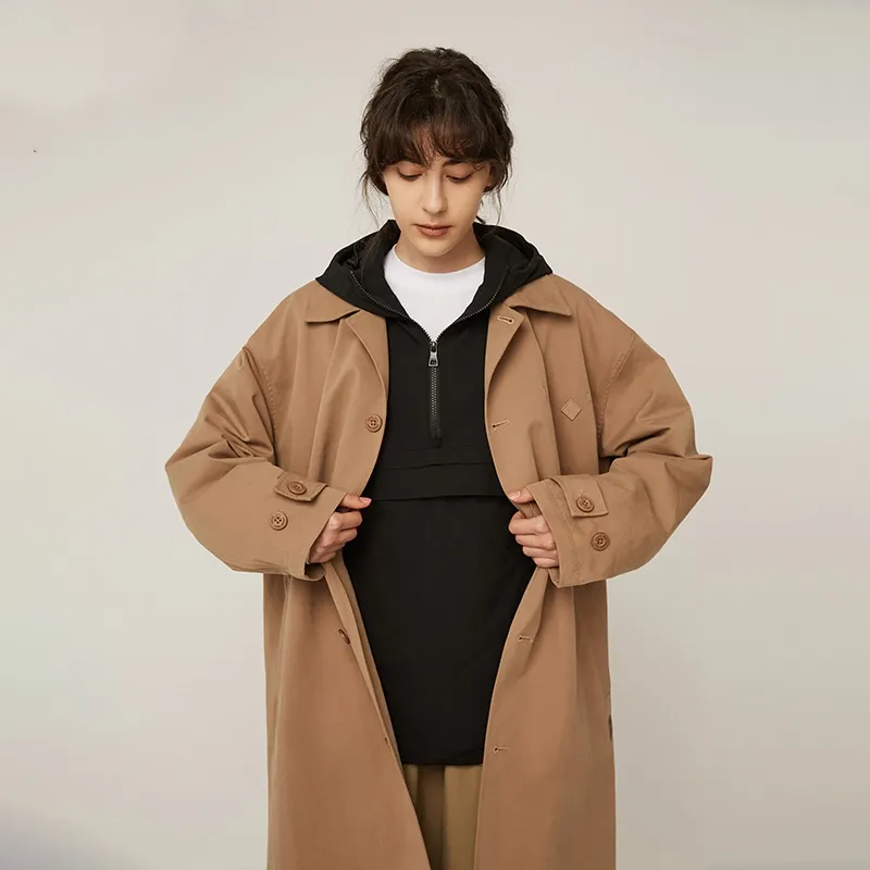 Herschel Trench Coats Unisex-5
