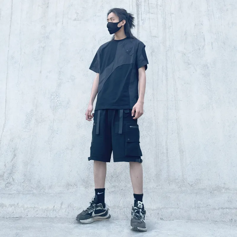 VIP Cargo Shorts Men Black-2