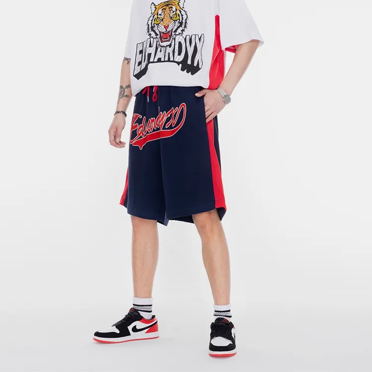 ED HARDY X Casual Shorts Unisex Navy Blue-3