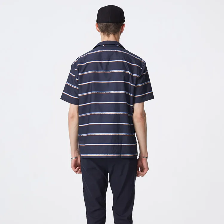 DAVID NAMAN Shirts Men Navy Blue-5