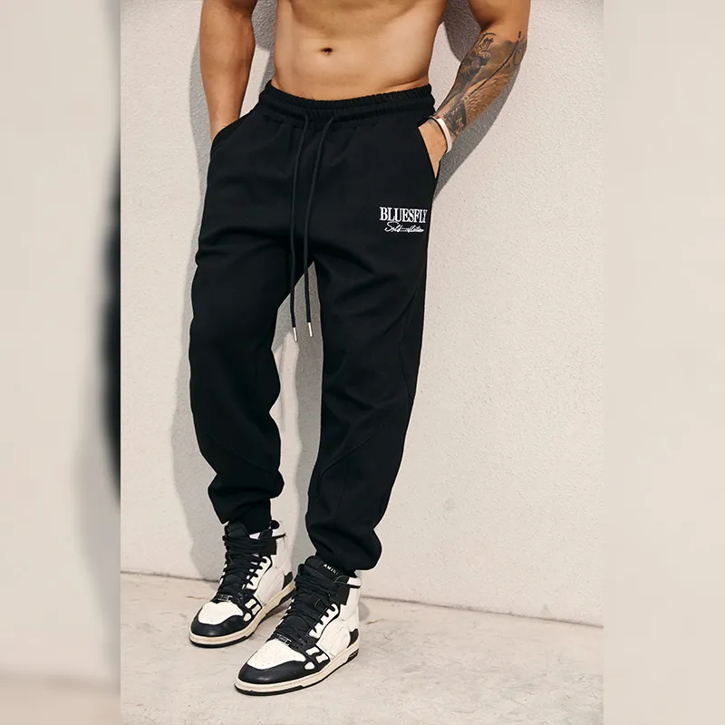 BLUESFLY Knitted Sweatpants Men-13