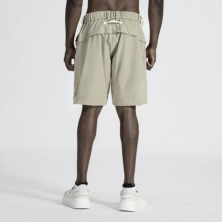 NORVINCY Urban Techwear Magnetic Buckle Cargo Shorts Unisex-18