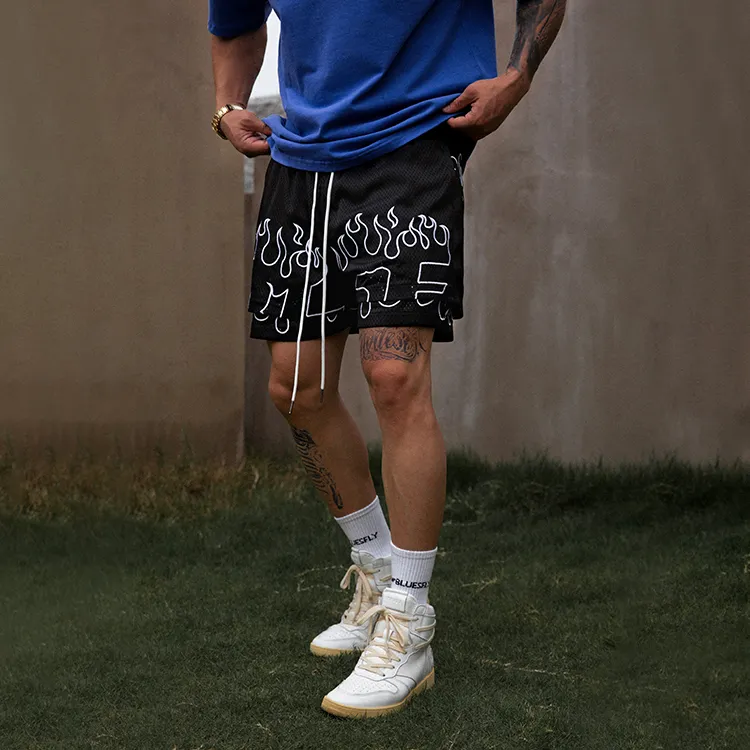 BLUESFLY Loose Fit Shorts Unisex-4