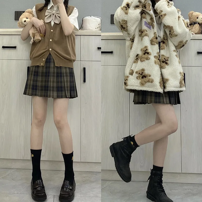 Tokyo Season Casual Short Skirts Women's-11