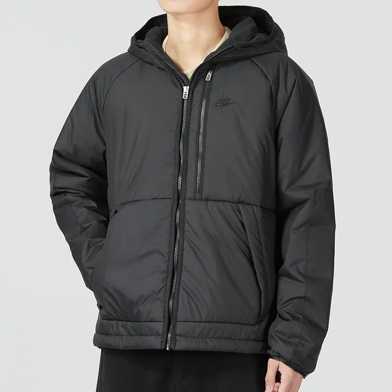 Nike Puffer Jackets Men Black-4