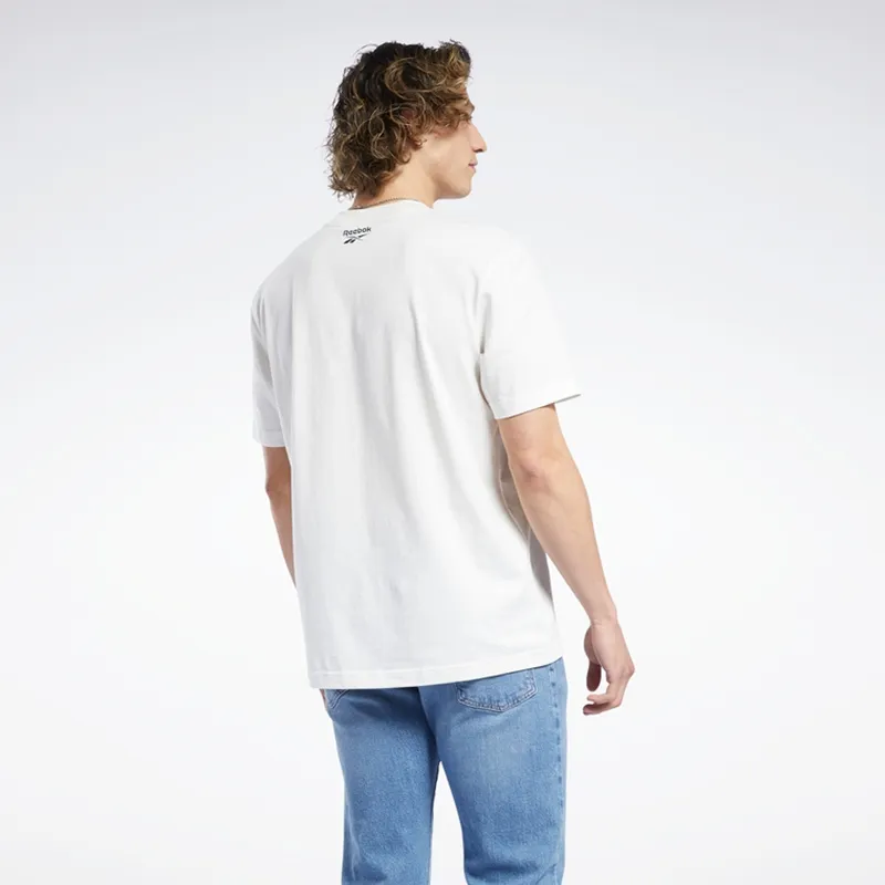 Reebok T Shirts Unisex White-3