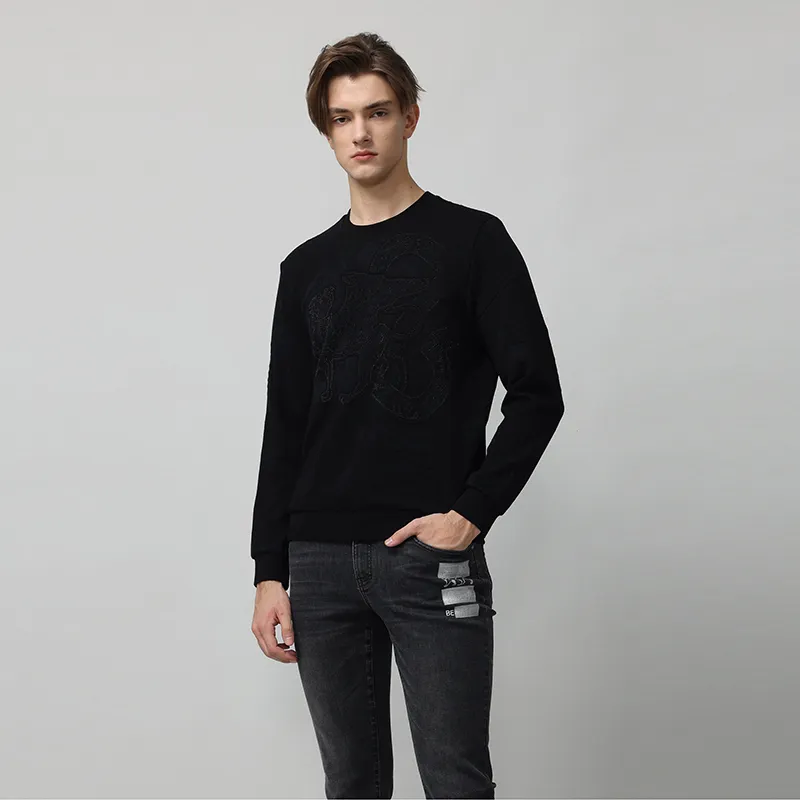 RARE Sweaters Men Black-4