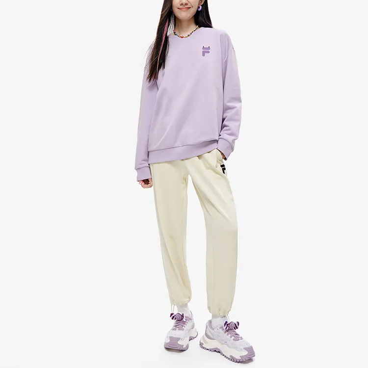 FILA FUSION Sweatshirts Unisex Fantasy Purple-2