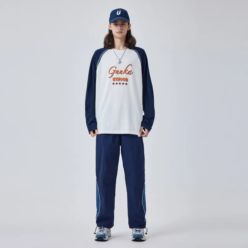 Guuka Casual Pants Men's Dusty Blue-2