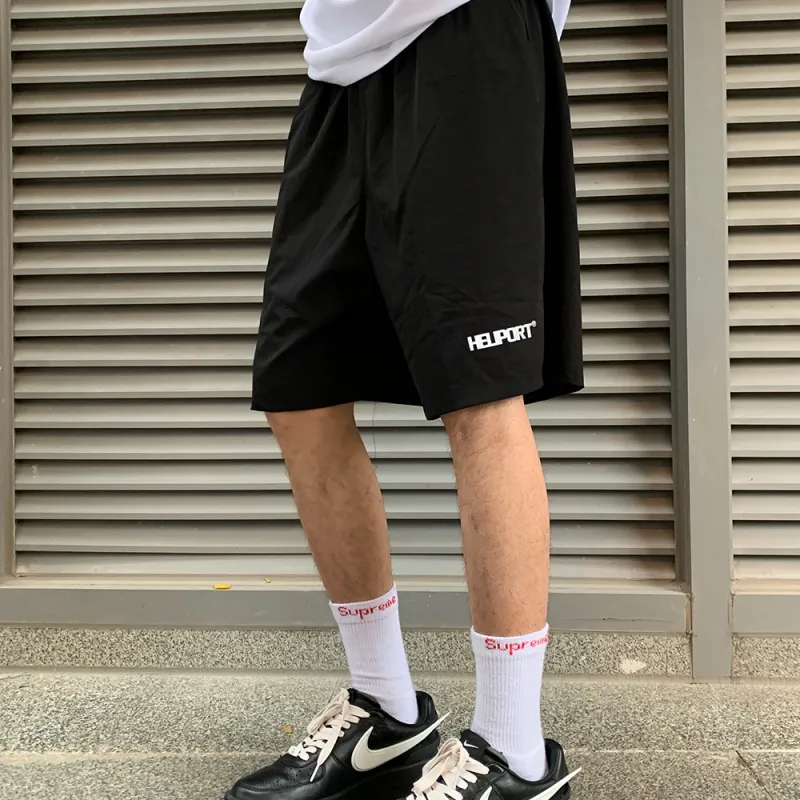 HELIPORT Casual Shorts Unisex Black-4