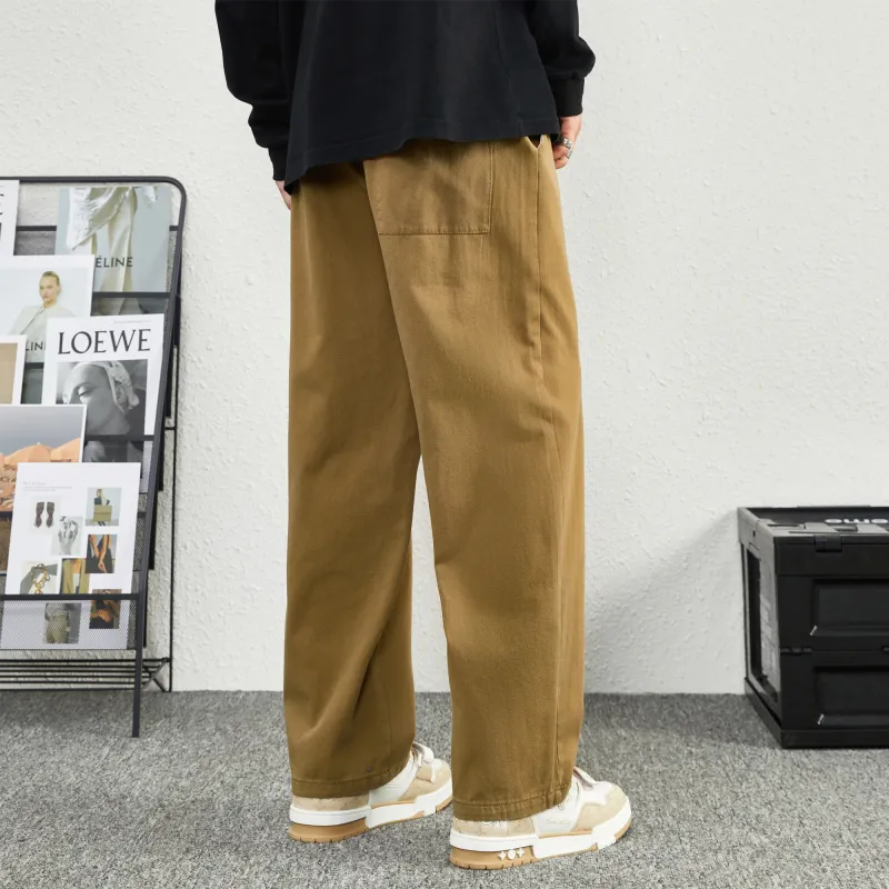 NFWYS Straight Casual Pants Fall Unisex-17