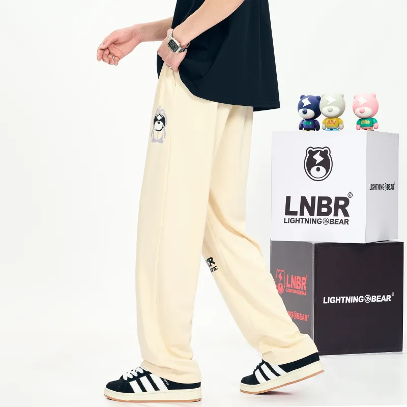LIGHTNING BEAR Casual Pants Unisex-25