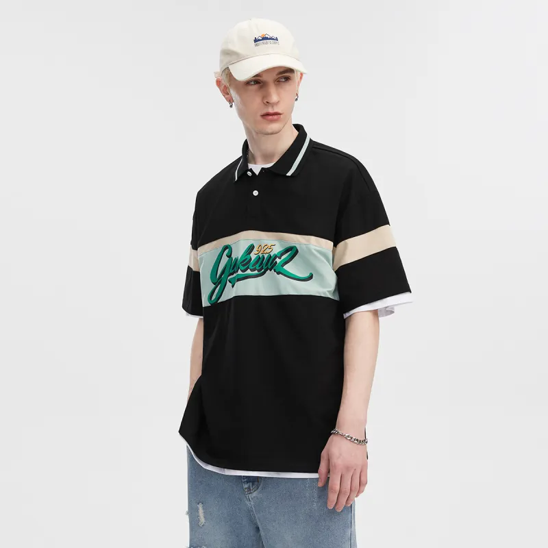 GUKUUL Polo Shirts Unisex Black-9