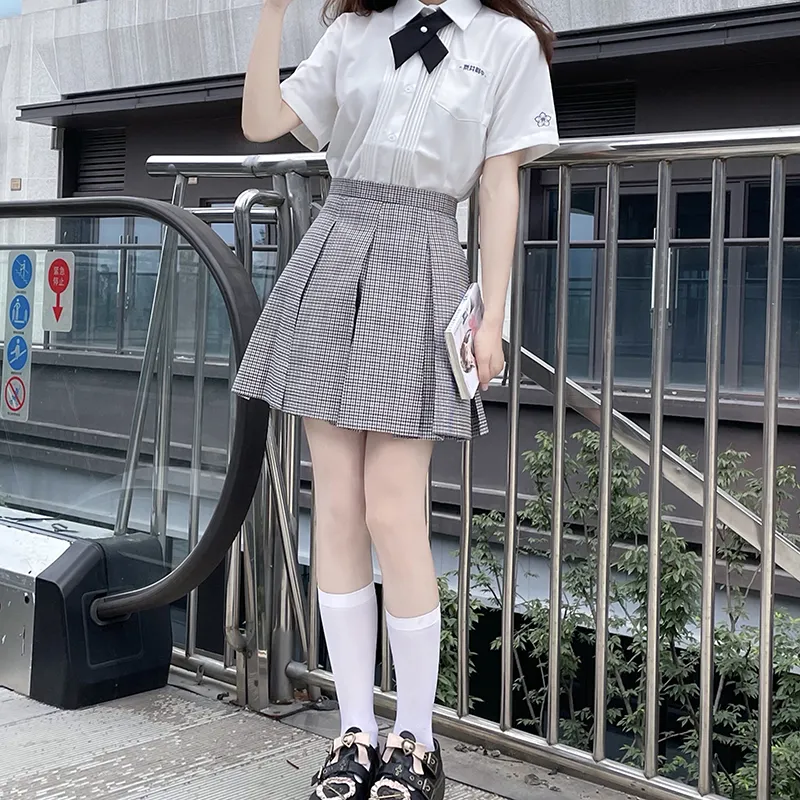Tokyo Season Casual Short Skirts Women's Eight Box Pleated Skirt-7