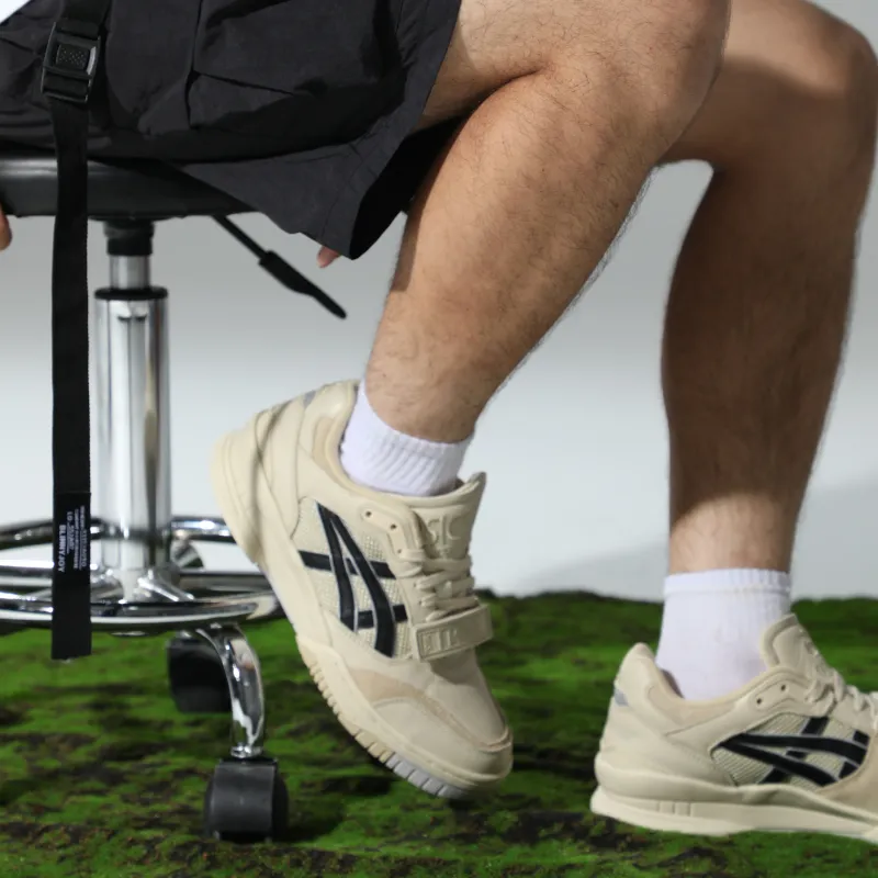 Asics Myge X Asics Gel Spotlyte Low V2 'Khaki Black'-7