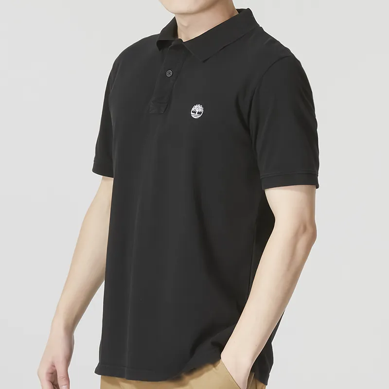 Timberland Polo Shirts Men Black-4