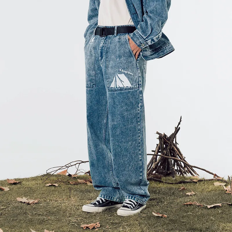 TIKIMOMOKA Jeans Unisex-1