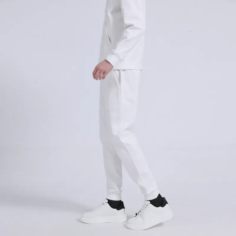MetaMount Knitted Sweatpants Men White-3