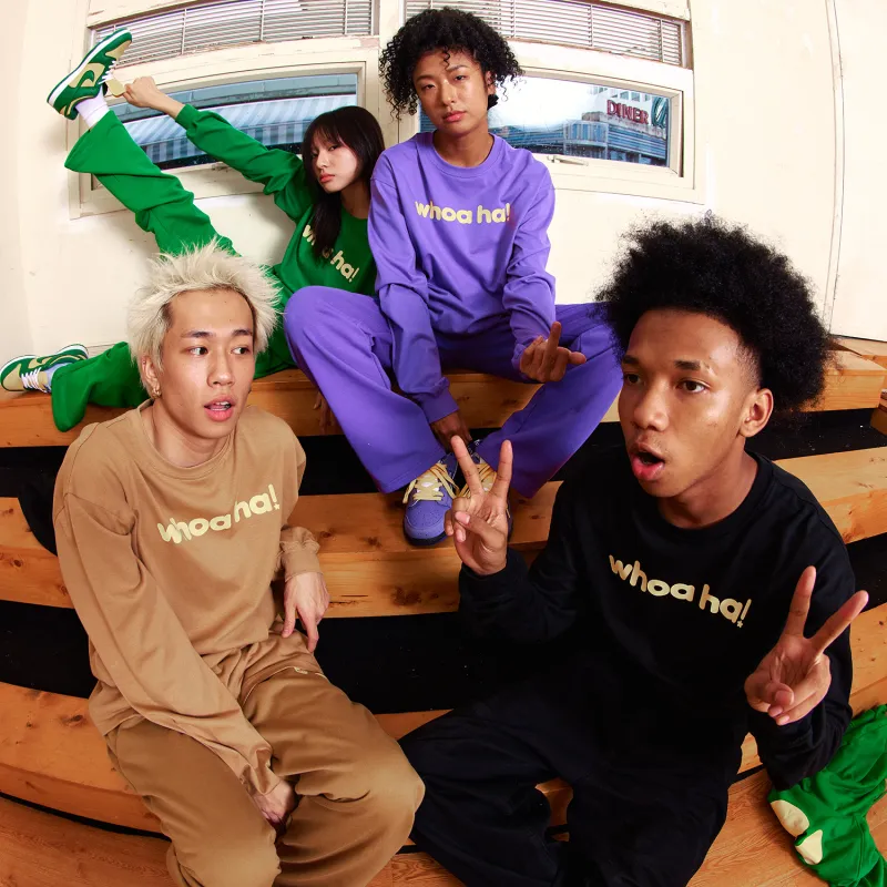 WHOA HA! Sweatshirts Unisex-6