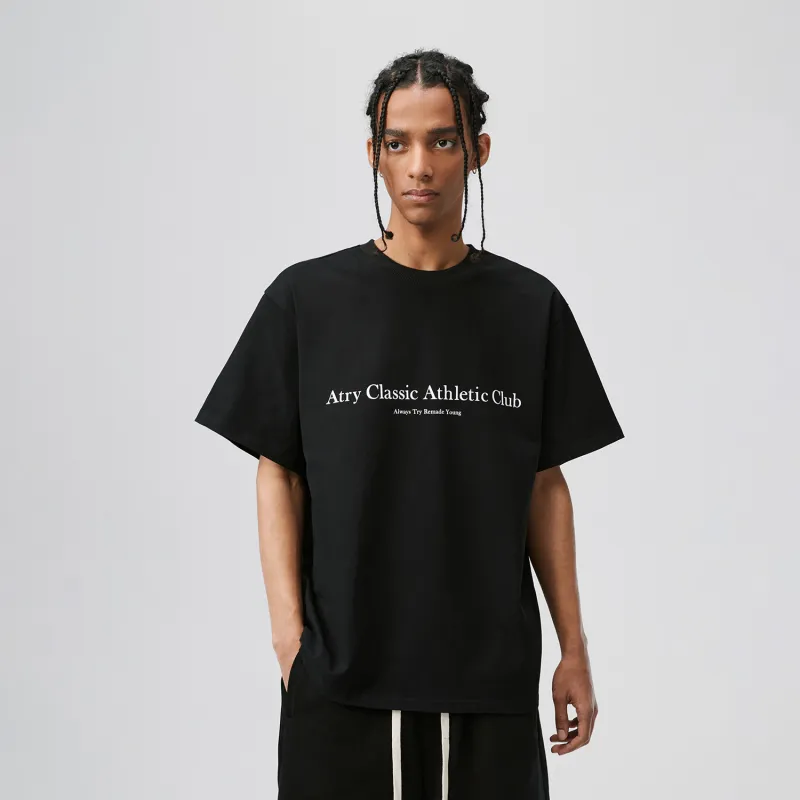 Atry Alphabet Slogan Series T Shirts Unisex-6