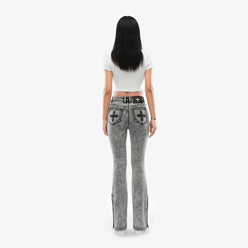 SMFK Jeans Women's Storm Gray-3