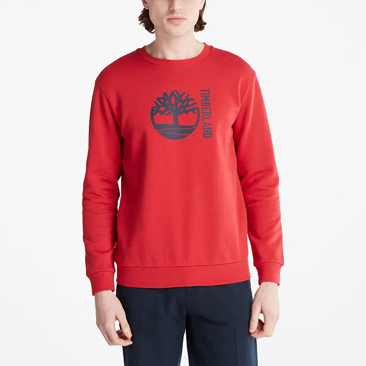 Timberland Sweatshirts Men Red Sage Grass-2