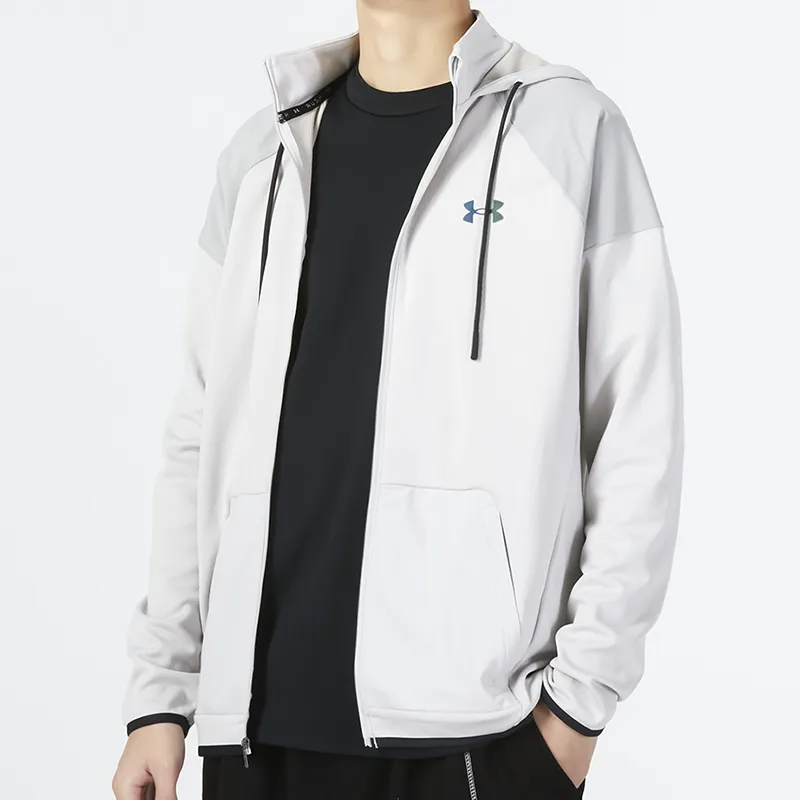 Under Armour Rush Jackets Men Gray-3