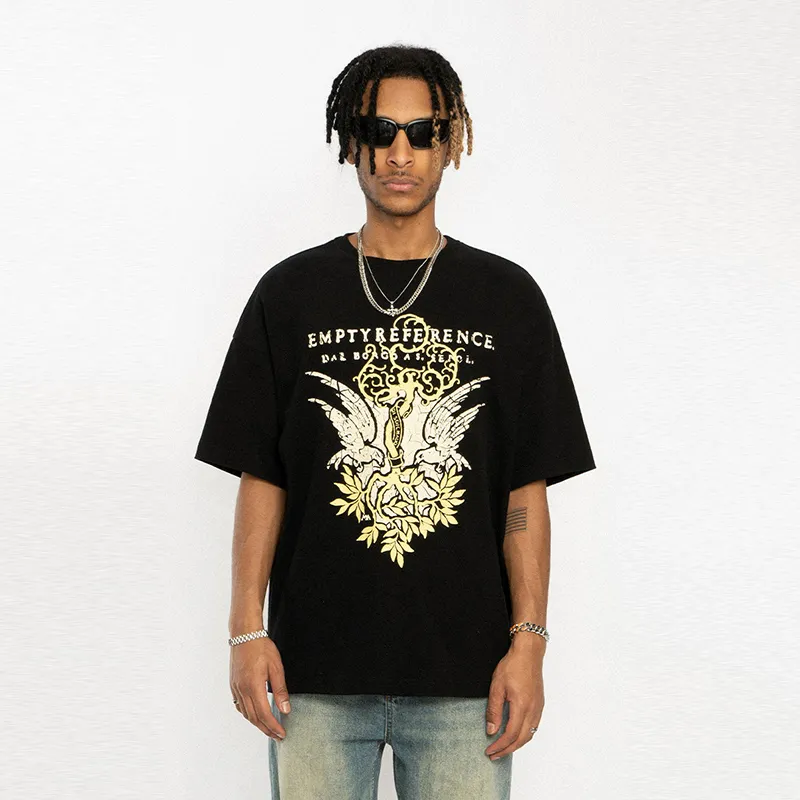EMPTY REFERENCE T Shirts Unisex Black-2