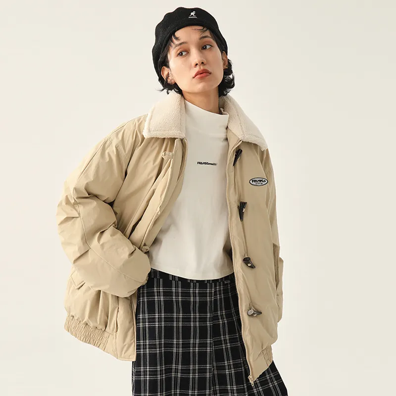 FRLMK Puffer Jacket Unisex Khaki-2