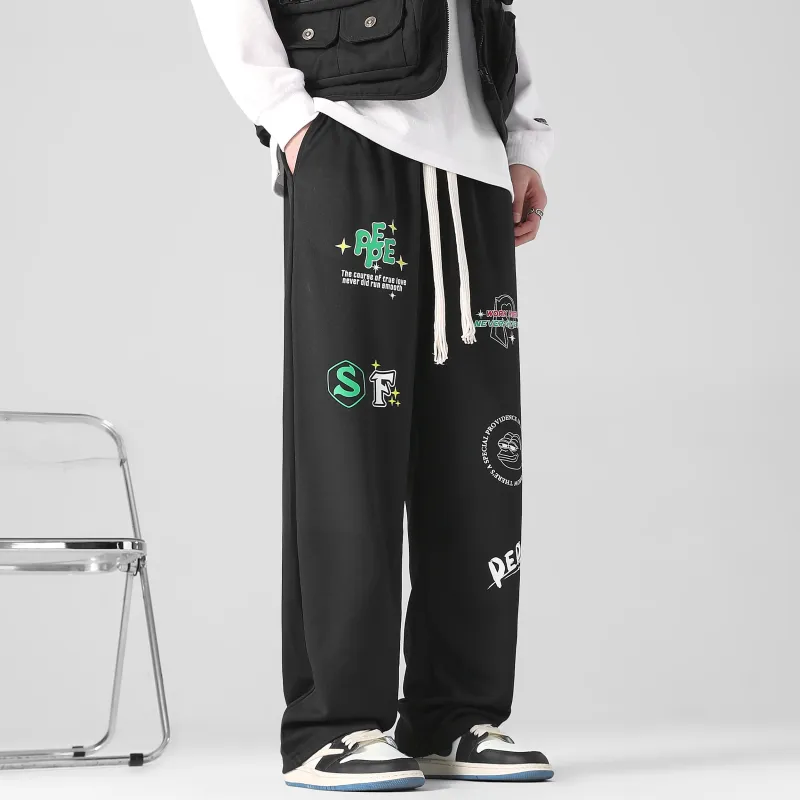Pepe The Frog Casual Pants Unisex-4