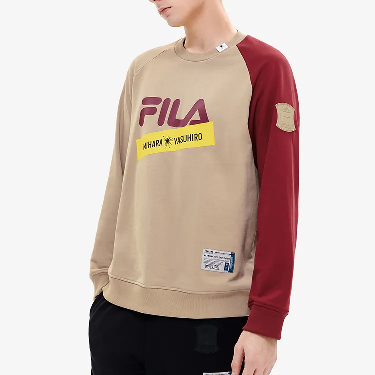 FILA x MIHARA YASUHIRO Sweatshirt Men's Pottery Gray-3