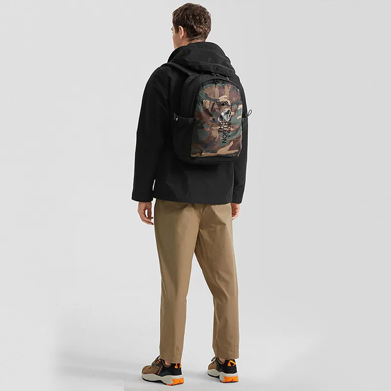 THE NORTH FACE Polyester Backpack Regular Unisex Camouflage-3