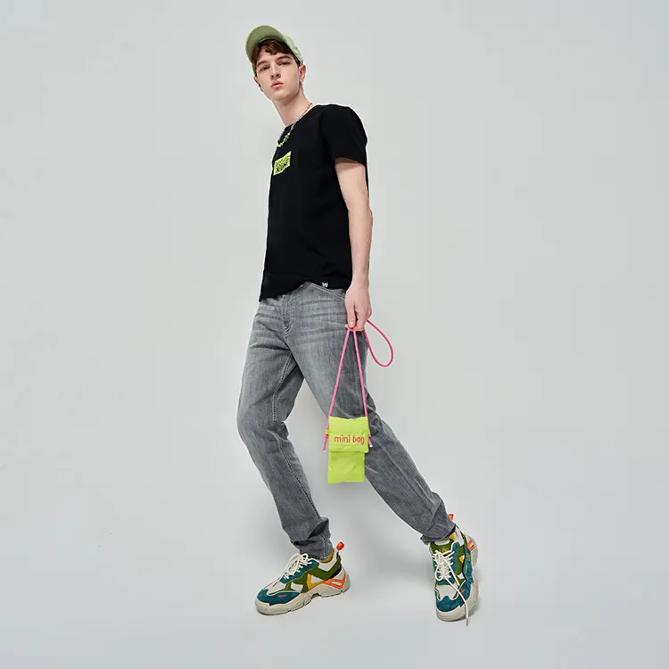 Lee Xline T Shirts Men Black-4