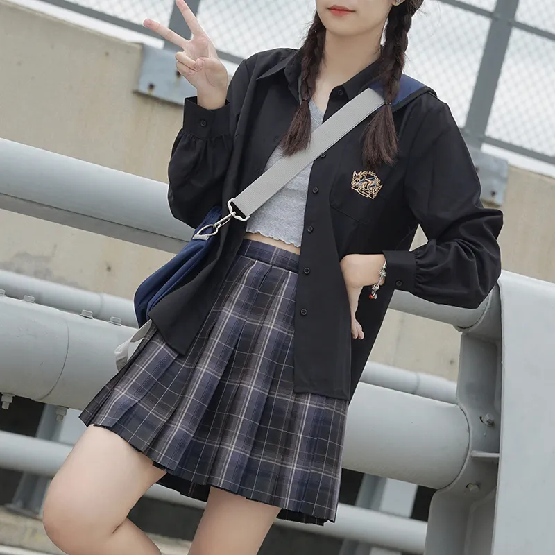 Tokyo Season Skirt Summer Women's Black-8