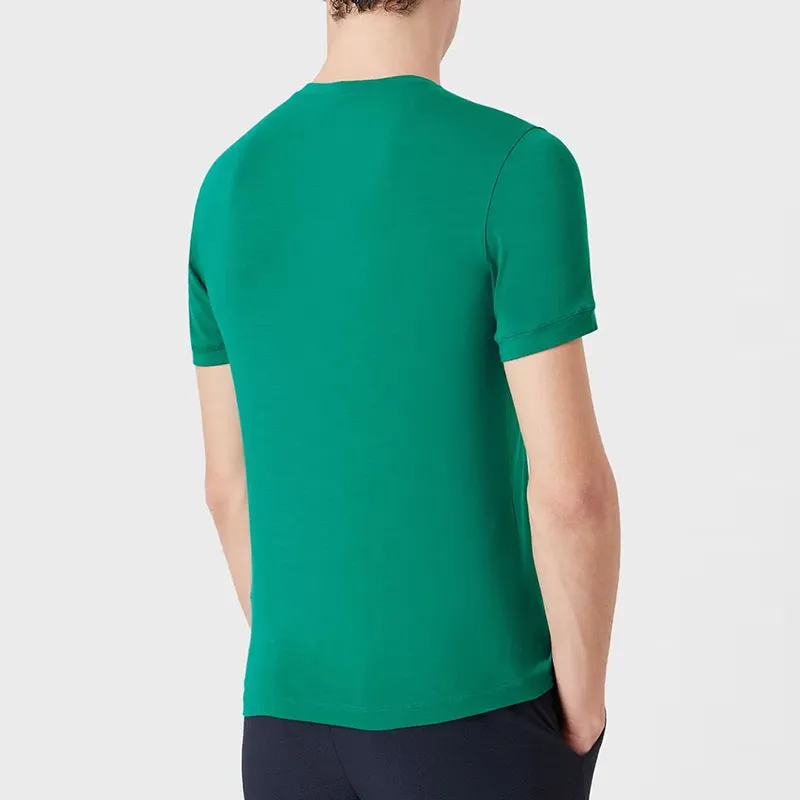 GIORGIO ARMANI T Shirts Men Emerald Green-3
