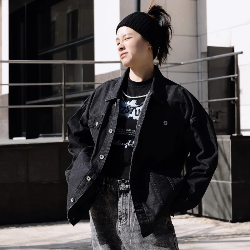 ASWZ Denim Jackets Unisex-4