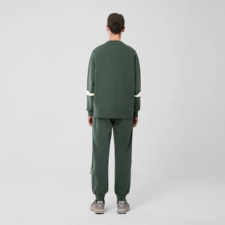 LAMLICKA Nasapanda Casual Pants Unisex Green-4