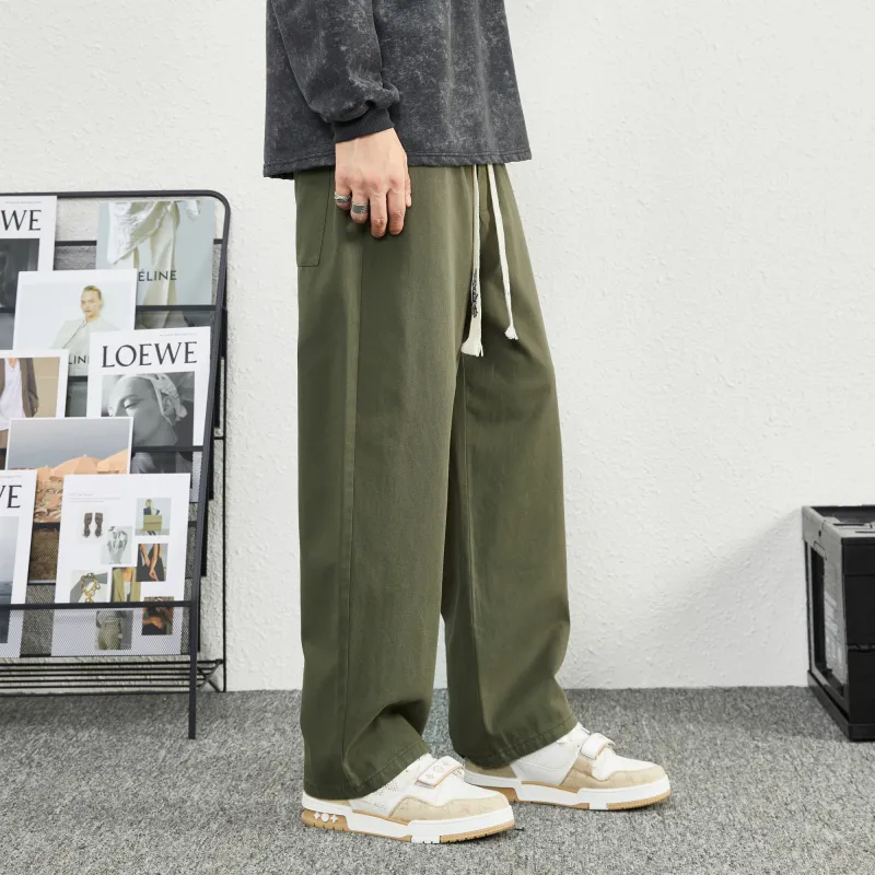 NFWYS Straight Casual Pants Fall Unisex-21