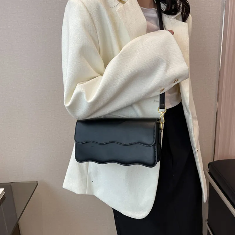 JANE KLAIN PU Small Square Bag, Crossbody Bag, Shoulder Bag Women's White-2