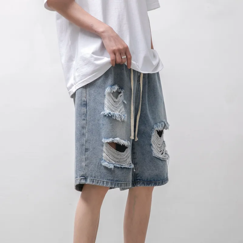 GROOL Denim Shorts Unisex-14
