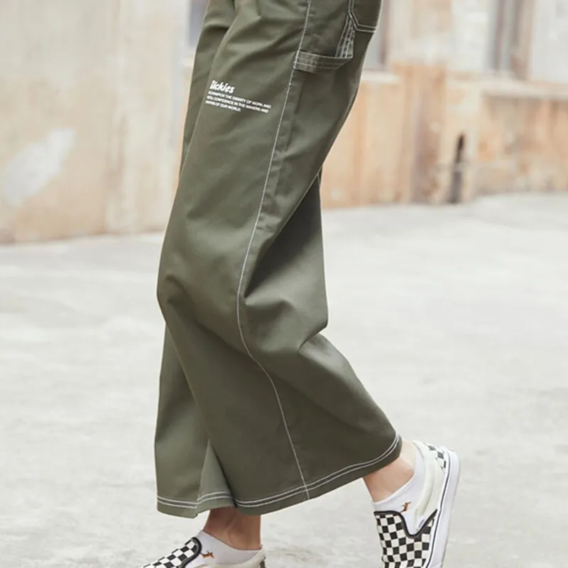 Dickies Casual Pants Women's Army Green-4