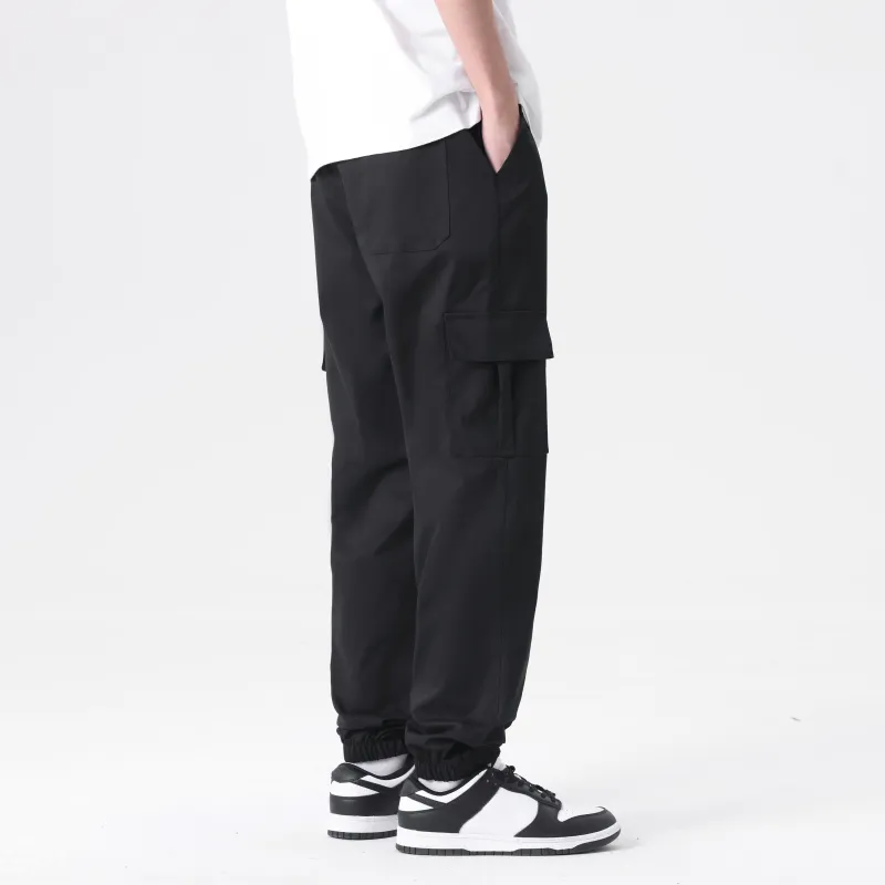 Warrior Knitted Sports Pants Unisex Black-3