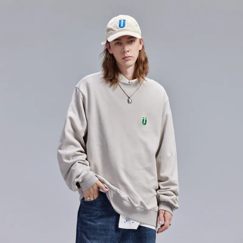 Guuka Sweatshirt Men's Float Stone Color-5