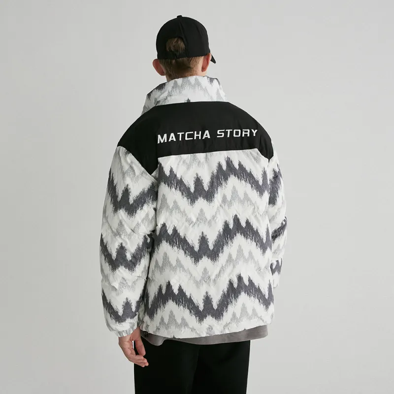 MATCHA STORY Down Jacket Unisex-4