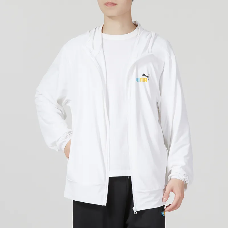 PUMA Jackets Unisex White-5