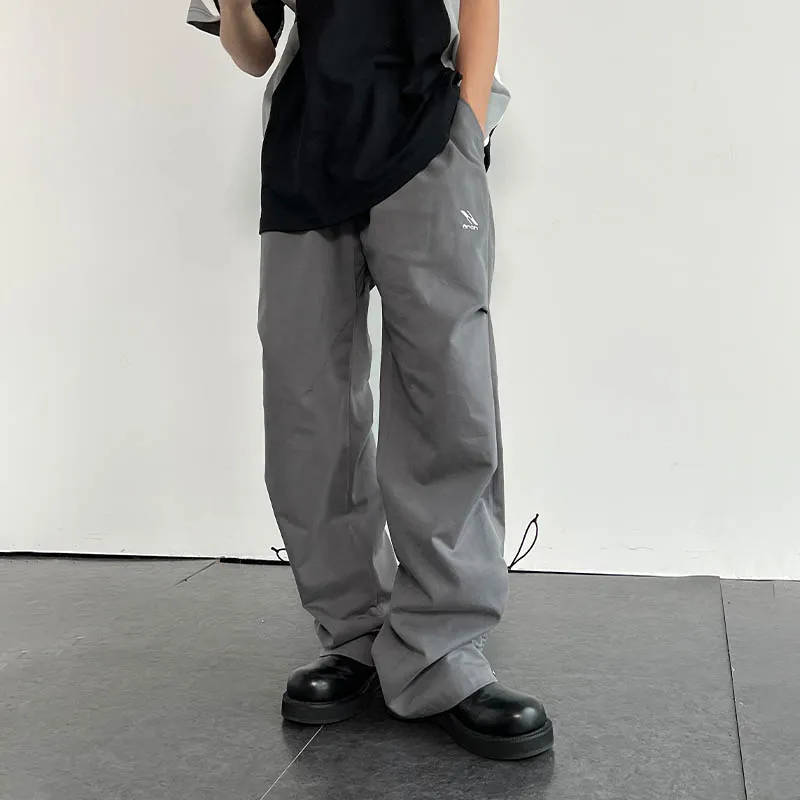 ROARINGWILD ARCH Casual Pants Unisex Gray-2